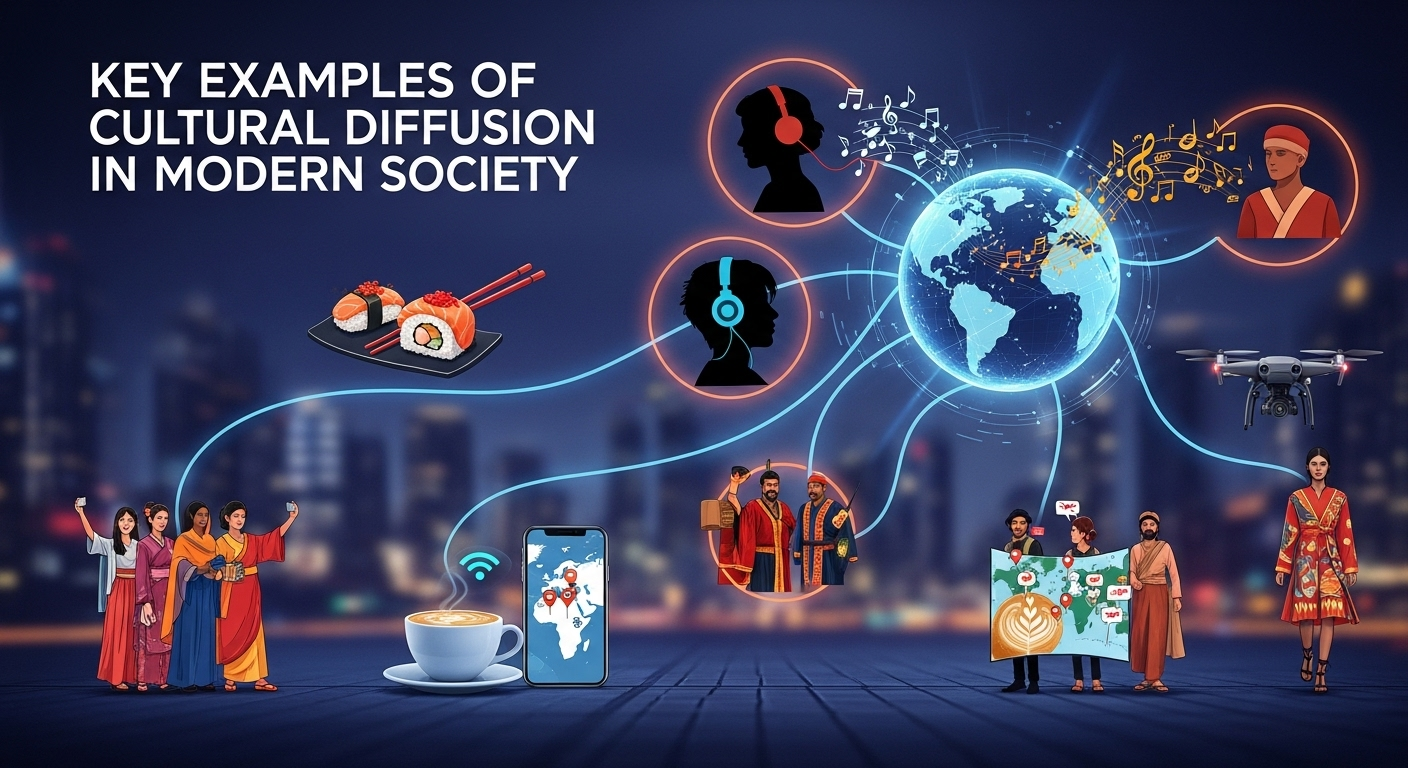 Key Examples of Cultural Diffusion in Modern Society