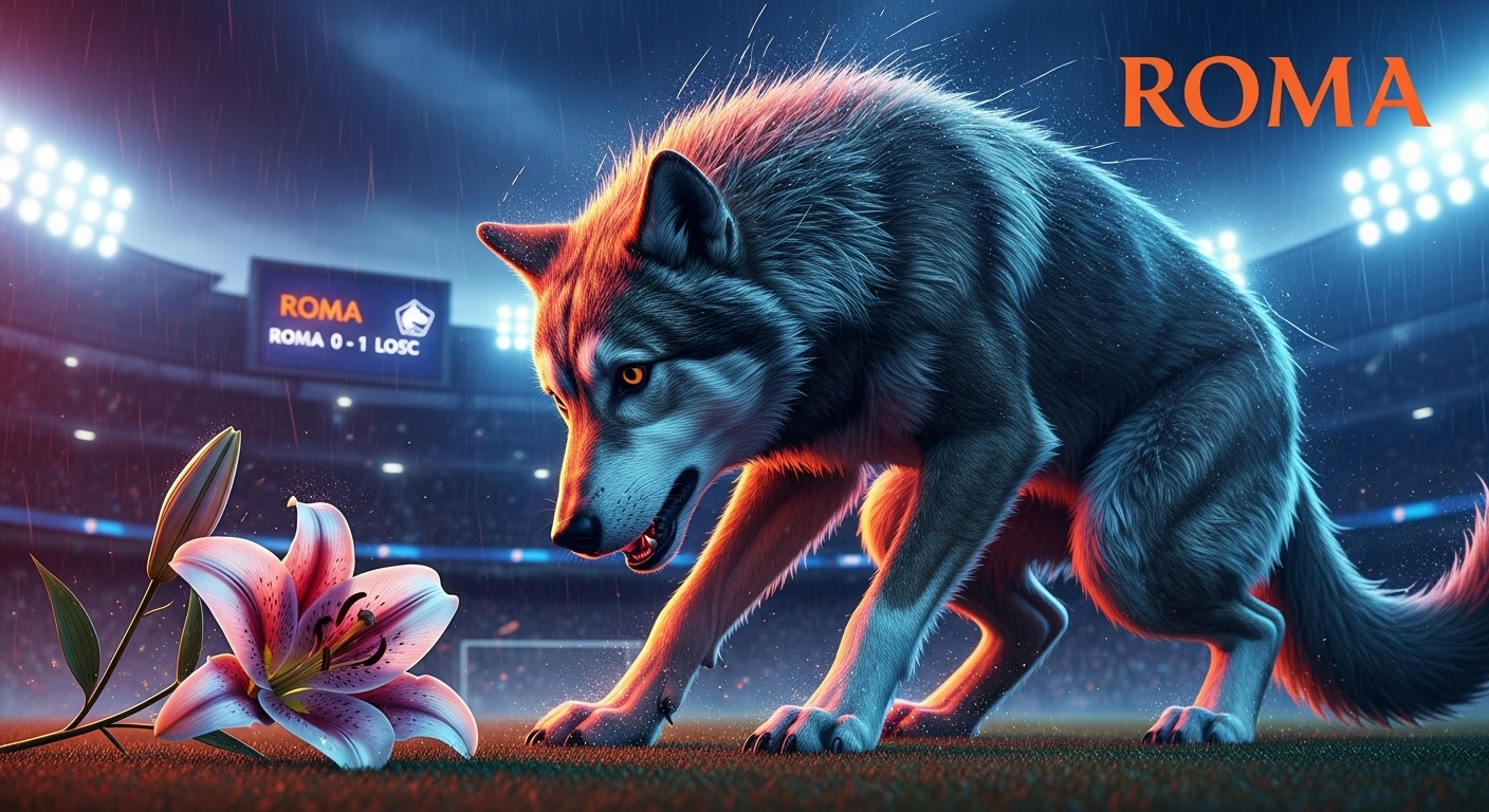 Roma vs LOSC: Serigala Tumbang 0-1 di Tangan Lille