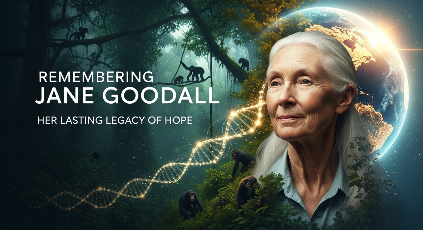 Remembering Jane Goodall: Her Lasting Legacy of Hope