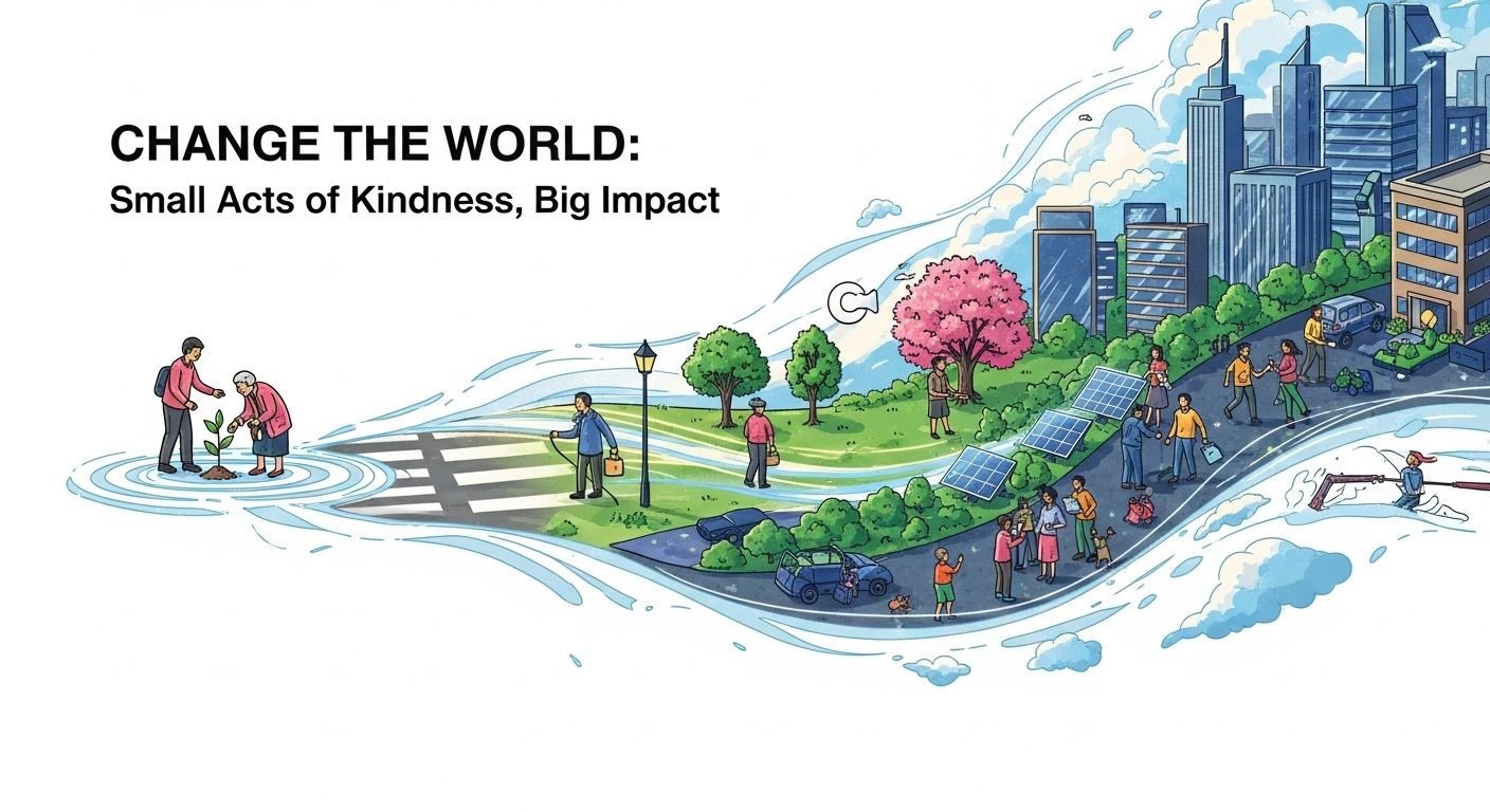 Ubah Dunia: Aksi Kebaikan Kecil yang Berdampak Besar