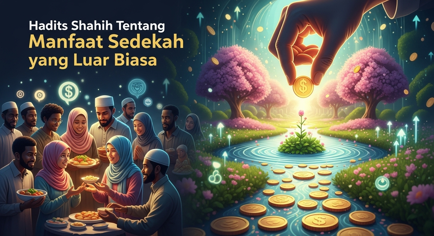 Hadits Shahih Tentang Manfaat Sedekah yang Luar Biasa