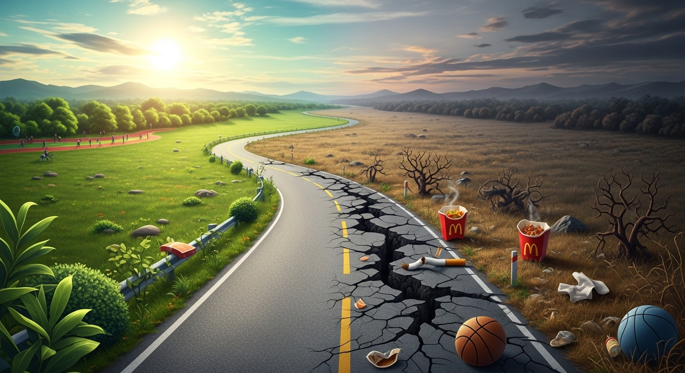 The True Long-Term Effects of an Unhealthy Lifestyle