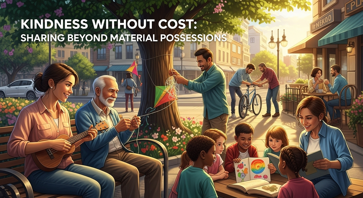Kebaikan Tanpa Biaya: Berbagi Selain dengan Materi