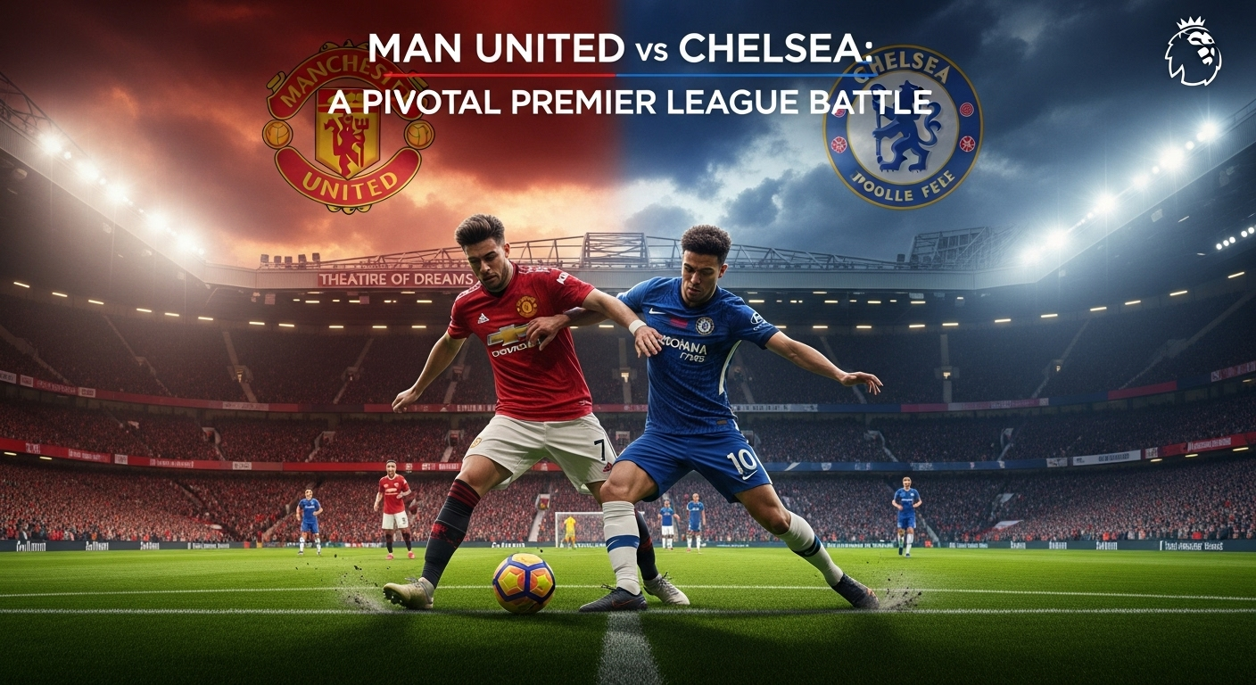 Man United vs Chelsea: A Pivotal Premier League Battle