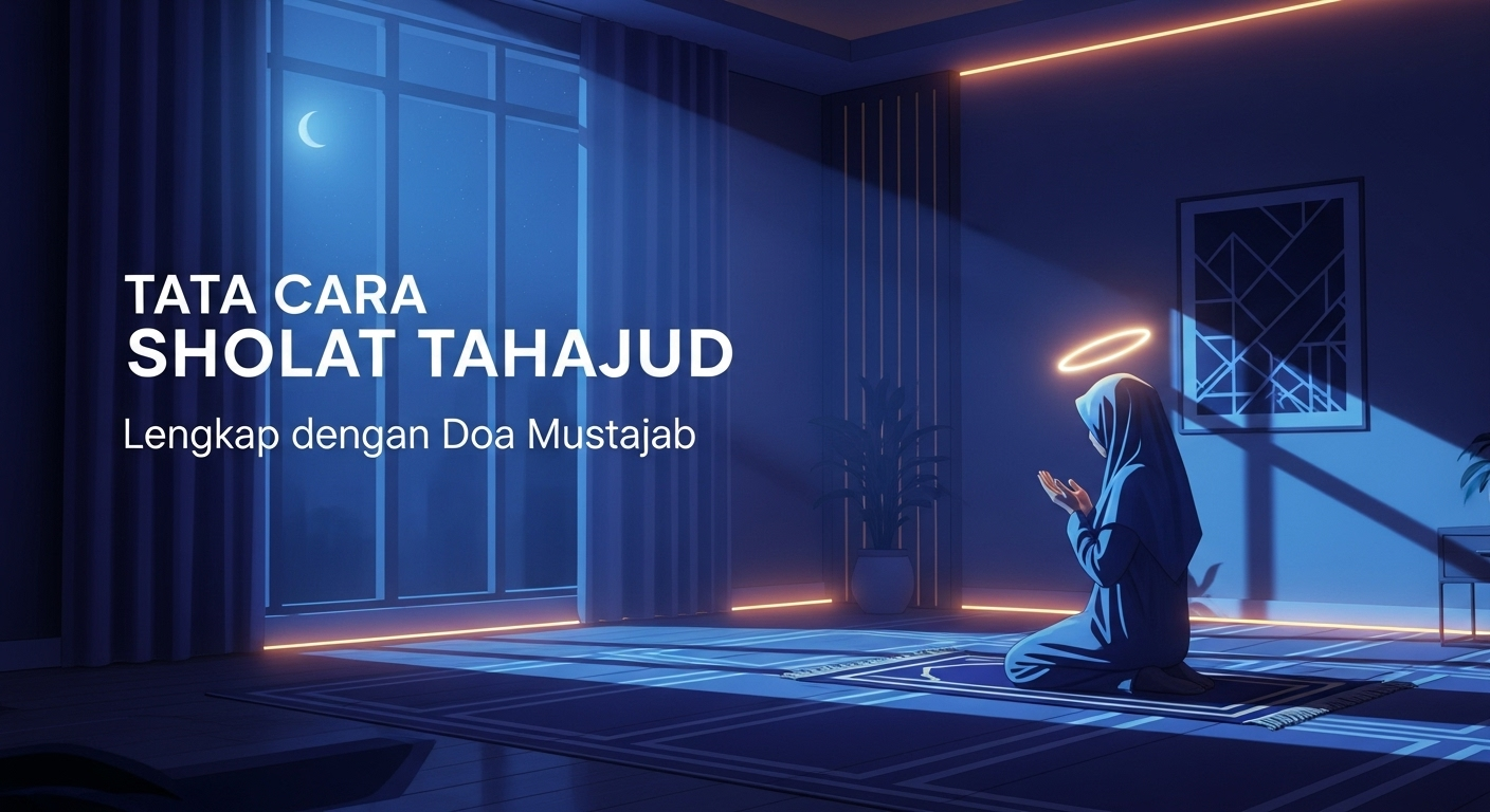 Tata Cara Sholat Tahajud Lengkap dengan Doa Mustajab
