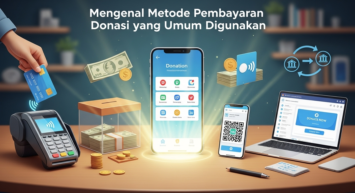 Mengenal Metode Pembayaran Donasi yang Umum Digunakan