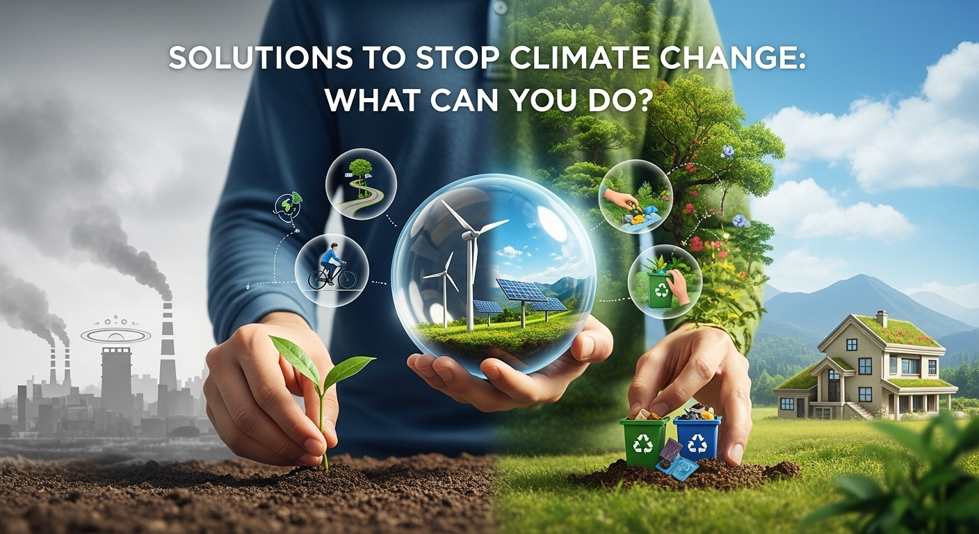 Solutions to Stop Climate Change: What Can You Do?