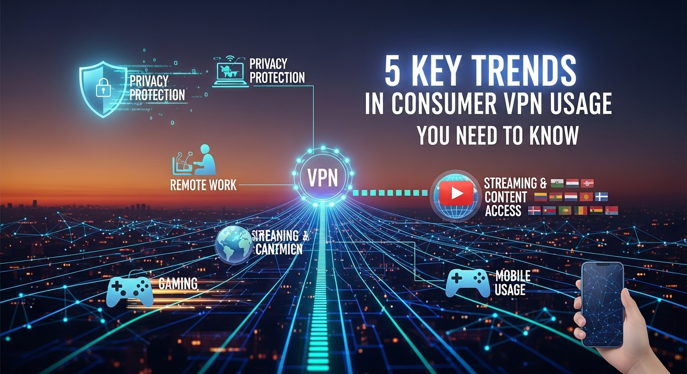 5 Key Trends in Consumer VPN Usage You Need to Know