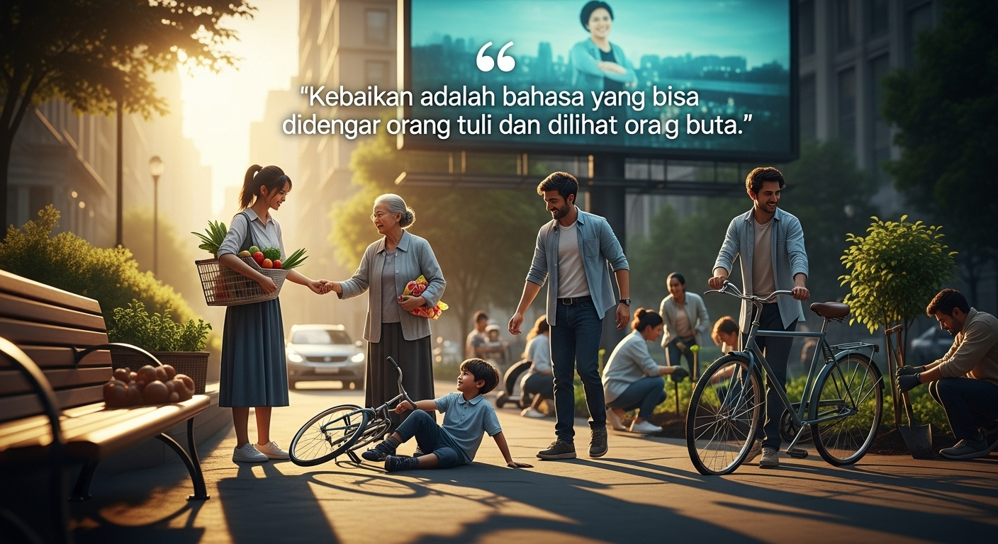Quotes tentang kebaikan yang Menginspirasi Aksi Sehari-hari