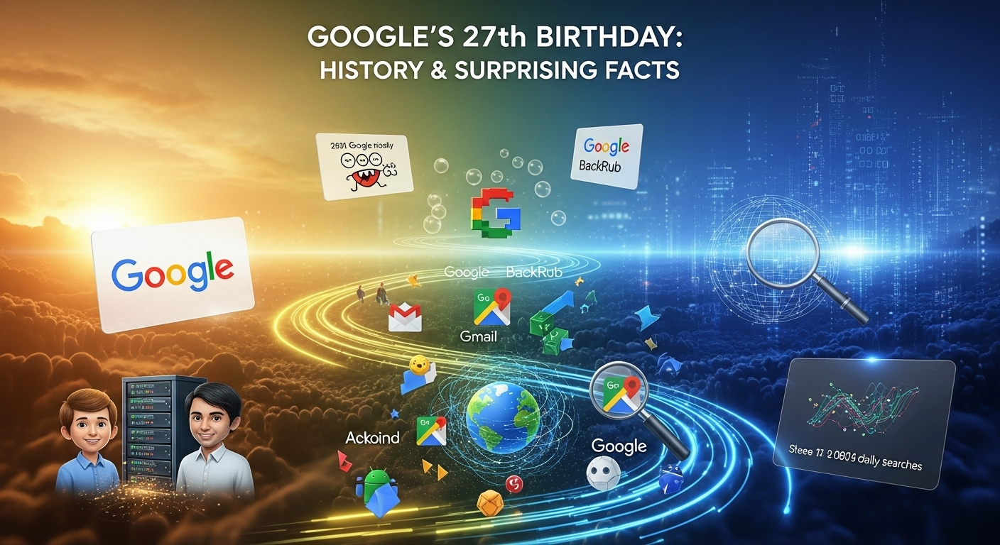 Ulang Tahun ke-27 Google: Sejarah & Fakta Mengejutkan
