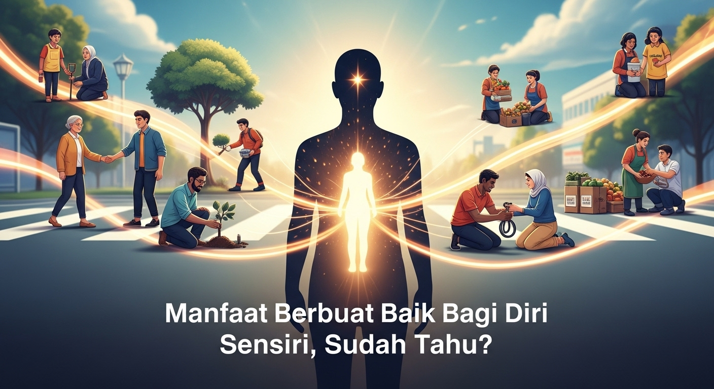 Manfaat Berbuat Baik bagi Diri Sendiri, Sudah Tahu?