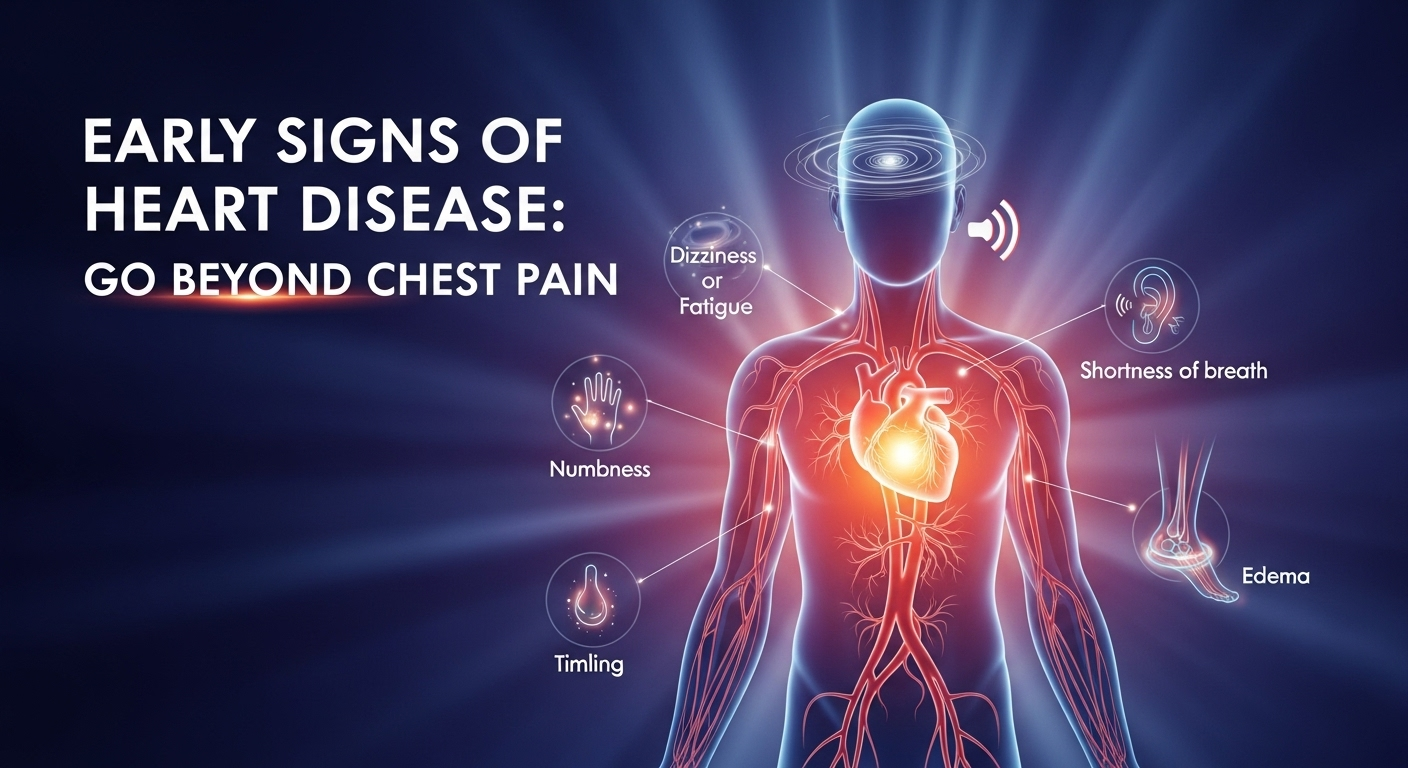 Early Signs of Heart Disease: Go Beyond Chest Pain