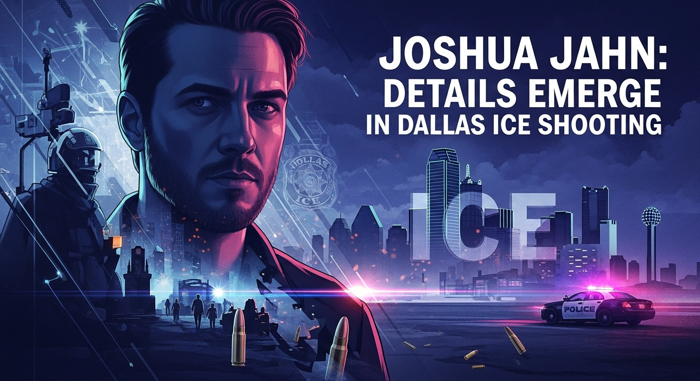 Joshua Jahn: Details Emerge in Dallas ICE Shooting