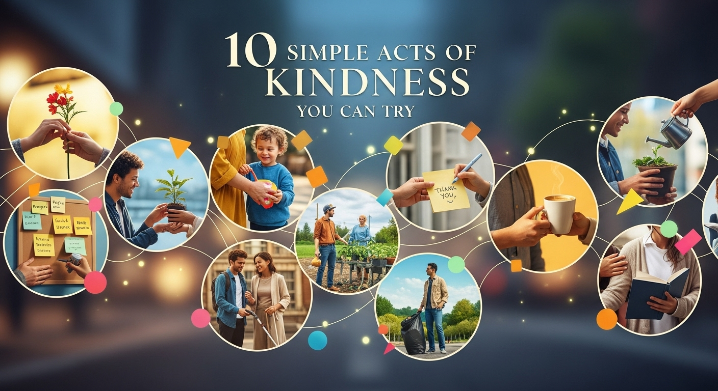 10 Ide Aksi Kebaikan Sederhana yang Bisa Kamu Coba