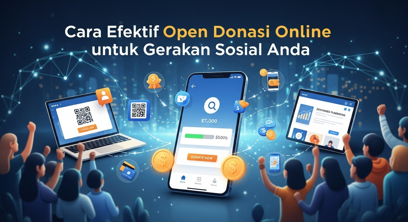 Cara Efektif Open Donasi Online untuk Gerakan Sosial Anda