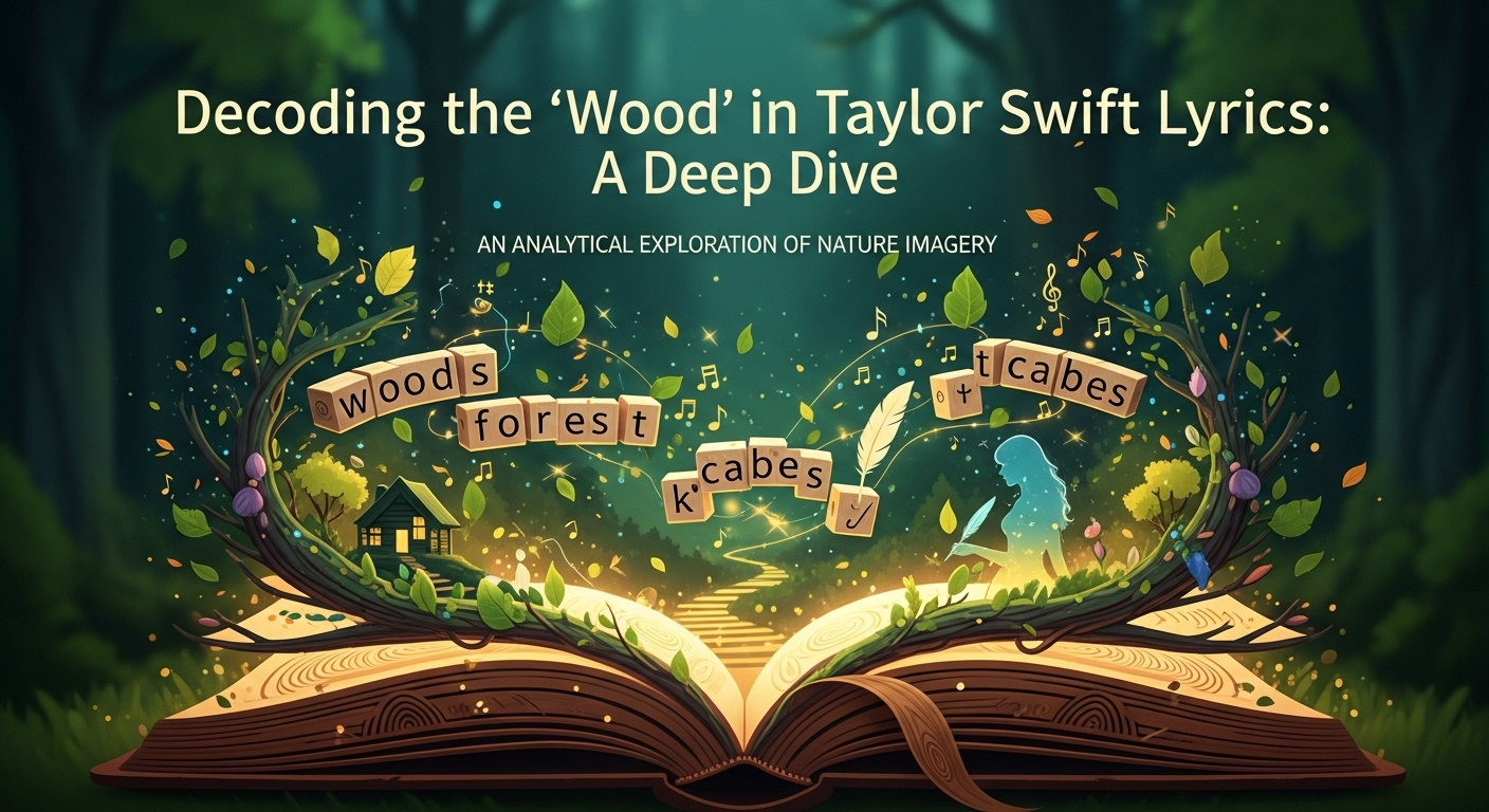 Decoding the 'Wood' in Taylor Swift Lyrics: A Deep Dive