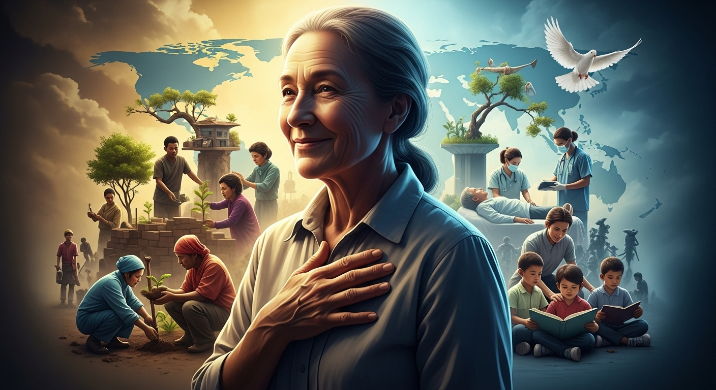 Tokoh Inspiratif yang Berdedikasi pada Kemanusiaan Dunia