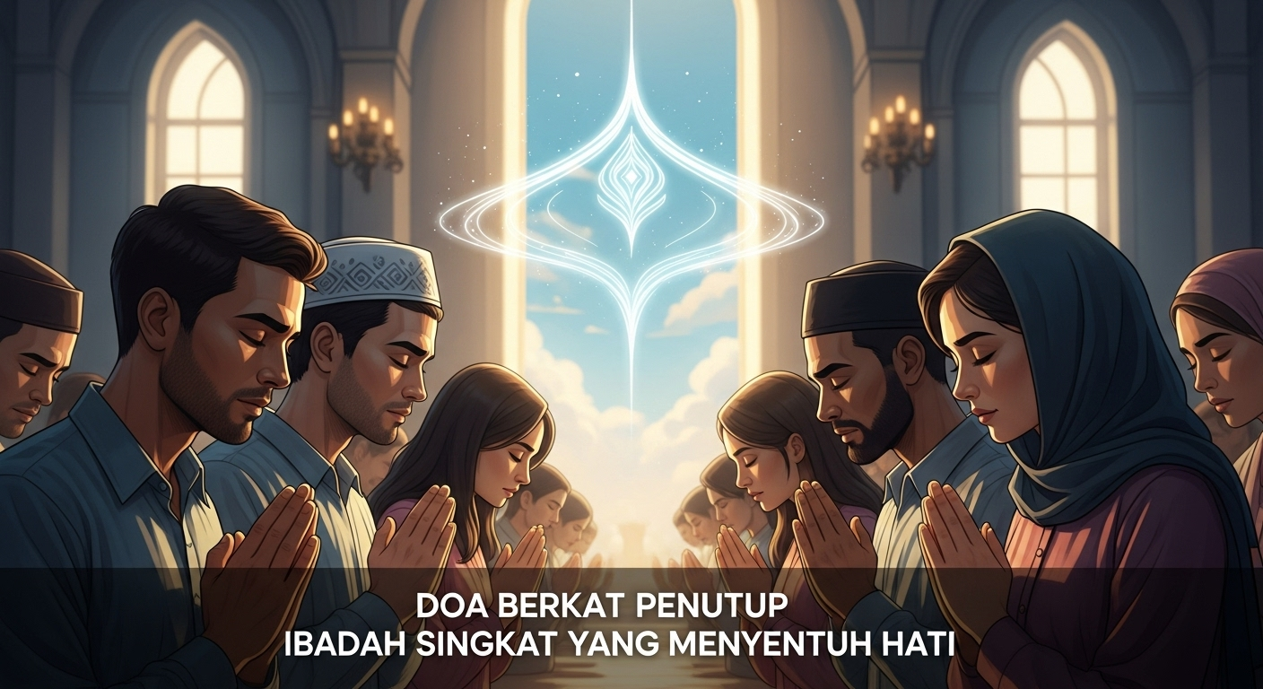 Doa Berkat Penutup Ibadah Singkat yang Menyentuh Hati