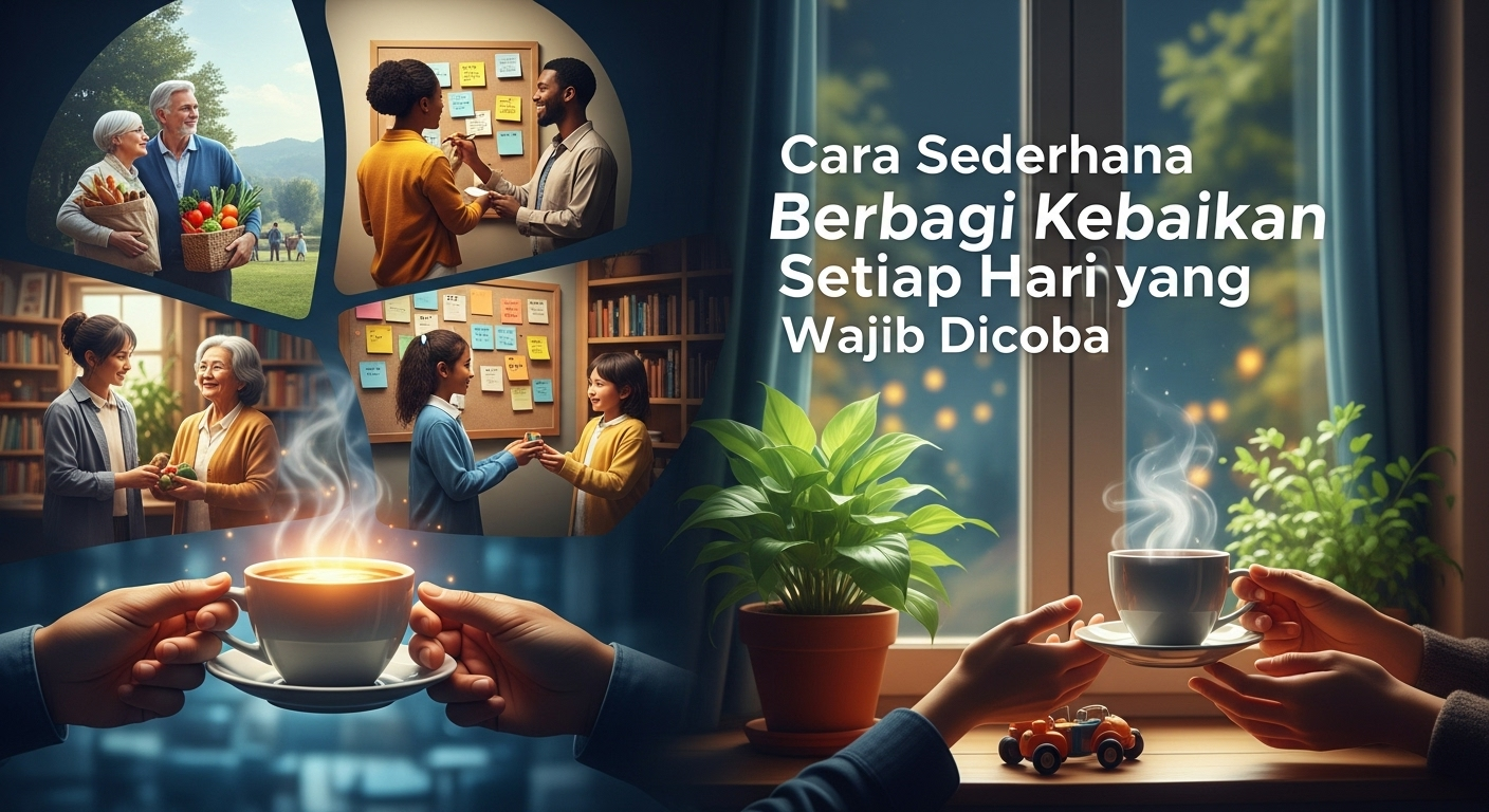 Cara Sederhana Berbagi Kebaikan Setiap Hari yang Wajib Dicoba