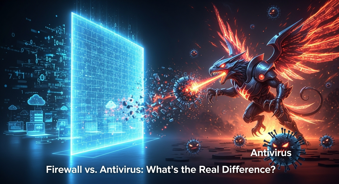 Firewall vs. Antivirus: What's the Real Difference?