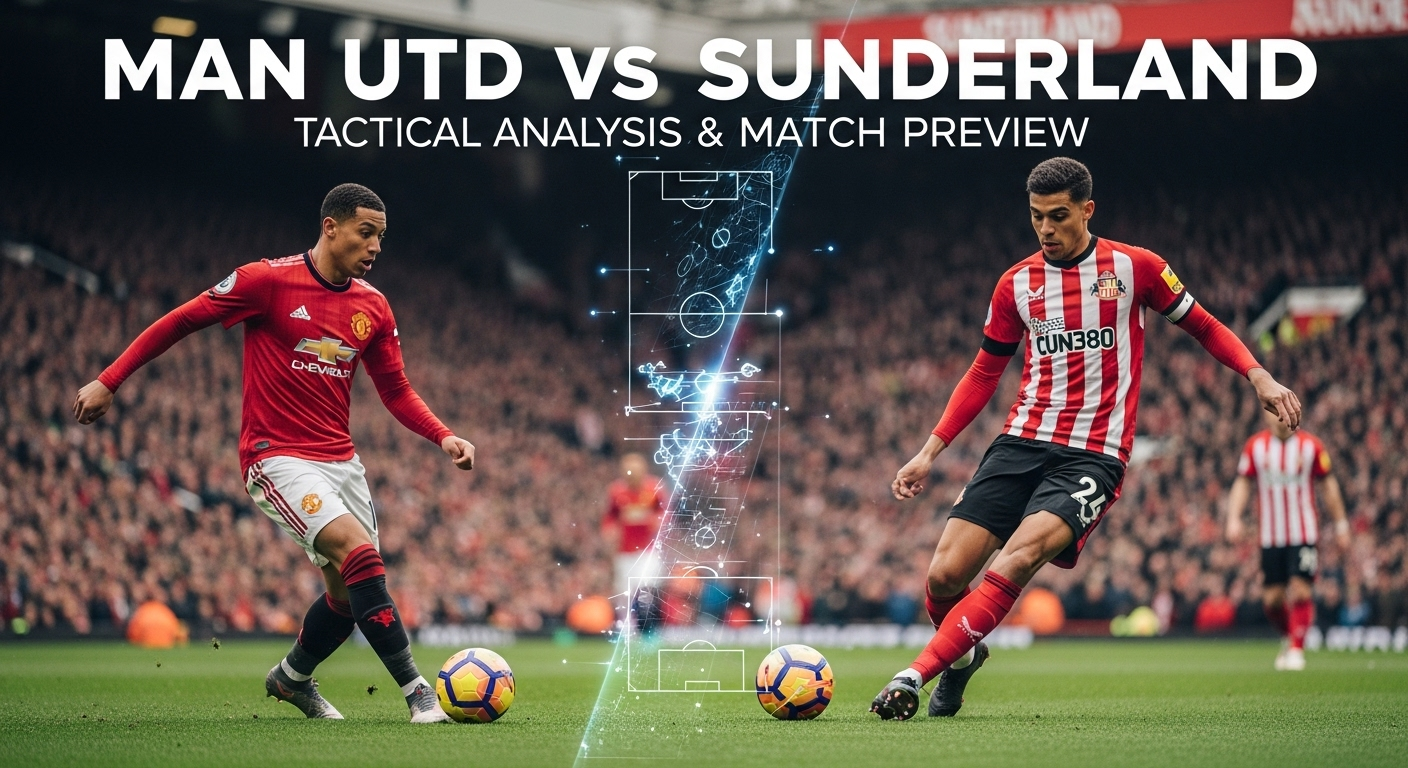 Man Utd vs Sunderland: Analisis Taktik & Preview Laga