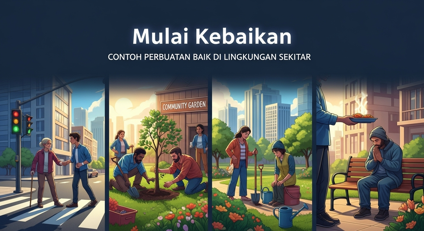 Mulai Kebaikan: Contoh Perbuatan Baik di Lingkungan Sekitar