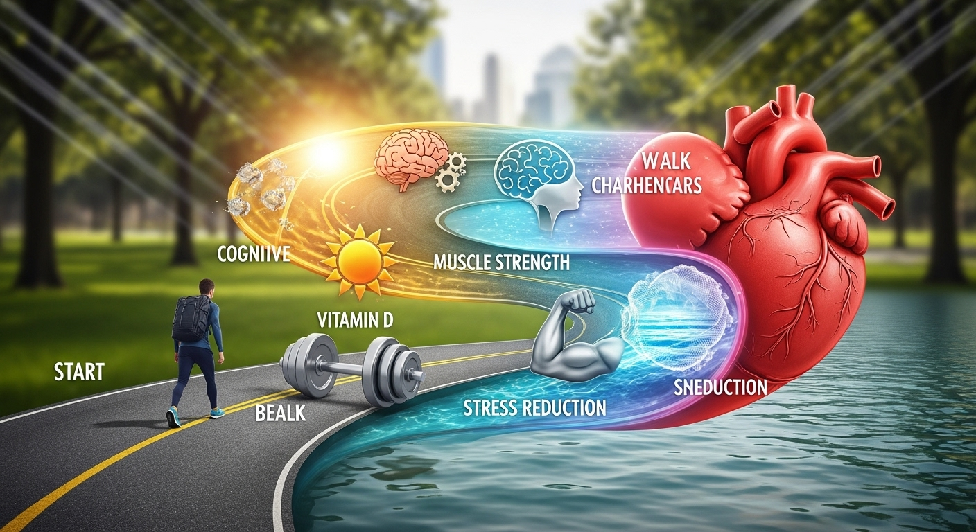 Manfaat Jalan Kaki 30 Menit Setiap Hari untuk Kesehatan