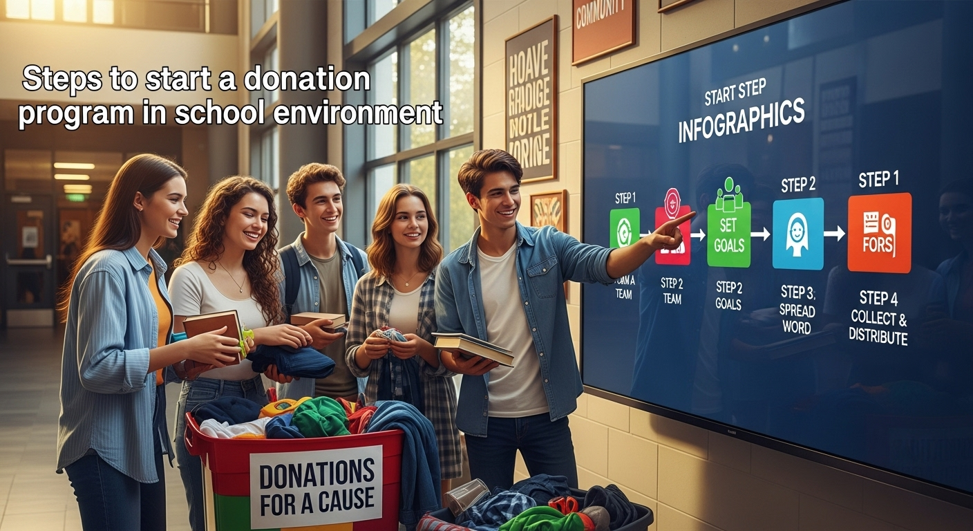 Langkah Memulai Program Donasi di Lingkungan Sekolah