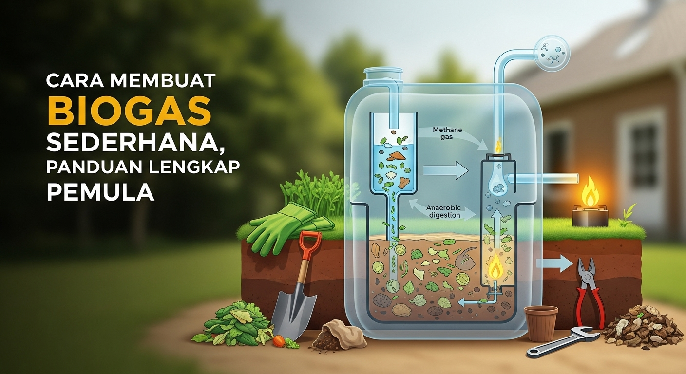 Cara Membuat Biogas Sederhana, Panduan Lengkap Pemula