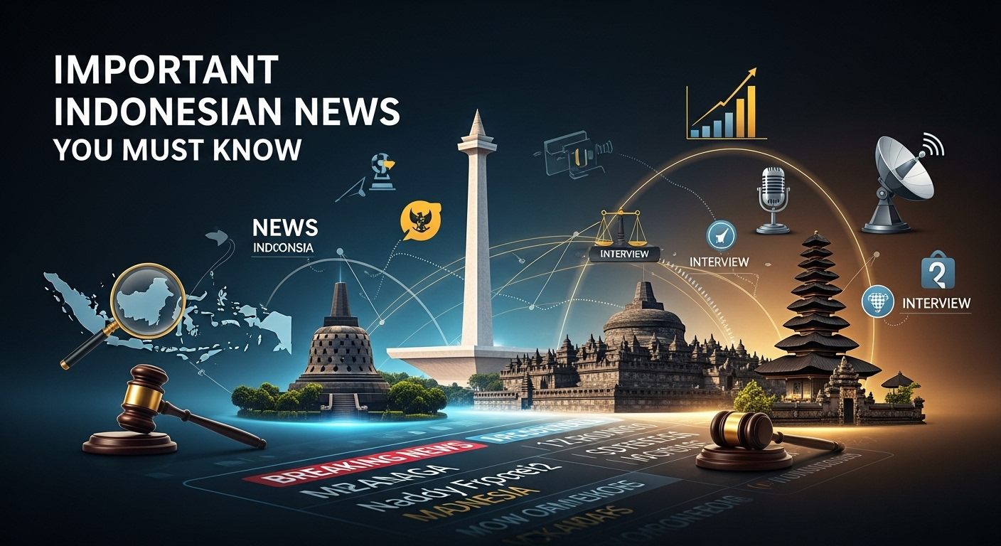 Kumpulan Berita Penting Indonesia yang Wajib Anda Tahu