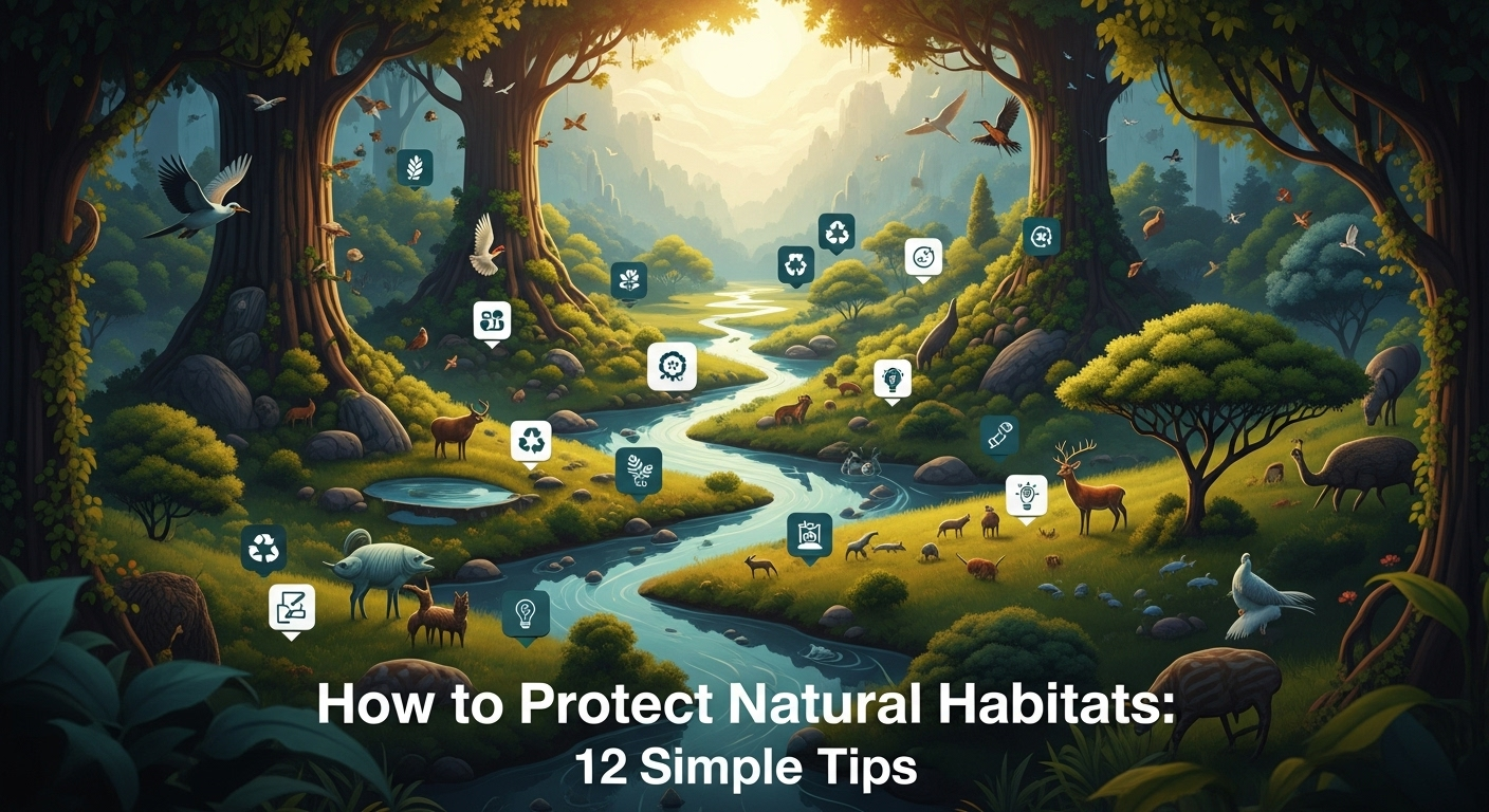 How to Protect Natural Animal Habitats: 12 Simple Tips