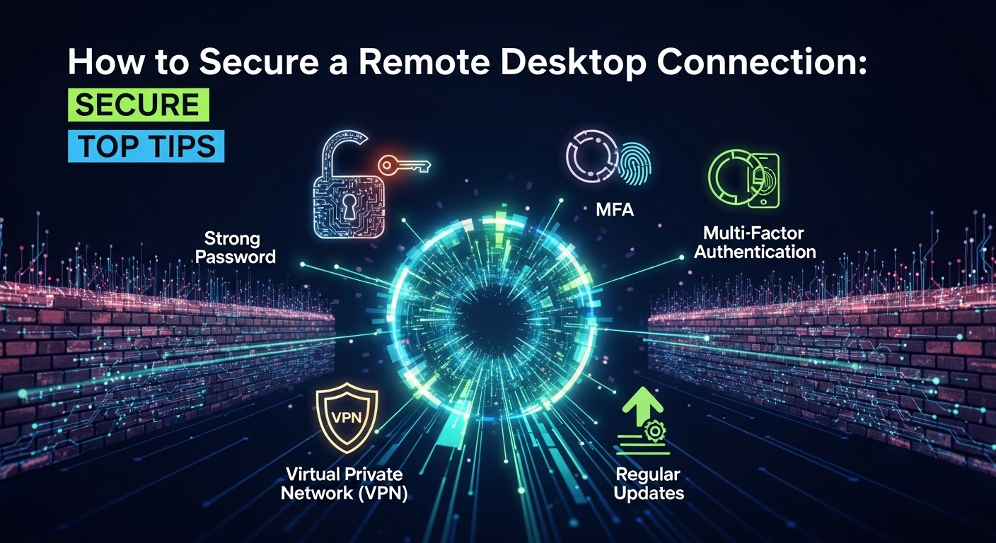 How to Secure a Remote Desktop Connection: Top Tips