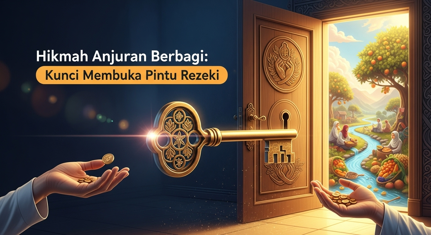 Hikmah Anjuran Berbagi: Kunci Membuka Pintu Rezeki