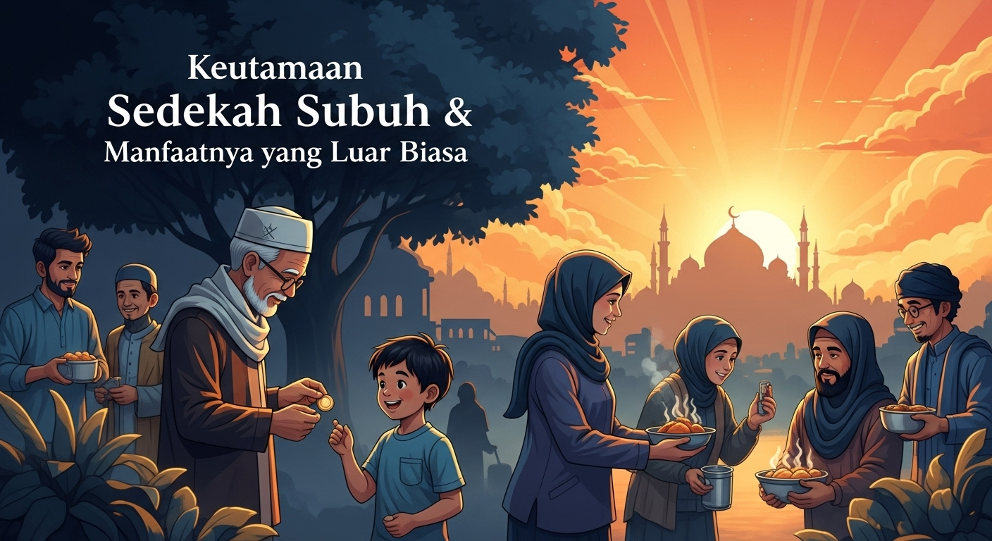 Keutamaan Sedekah Subuh & Manfaatnya yang Luar Biasa