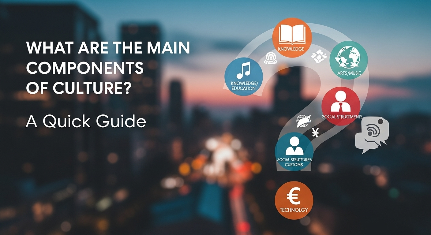 What Are the Main Components of Culture? A Quick Guide