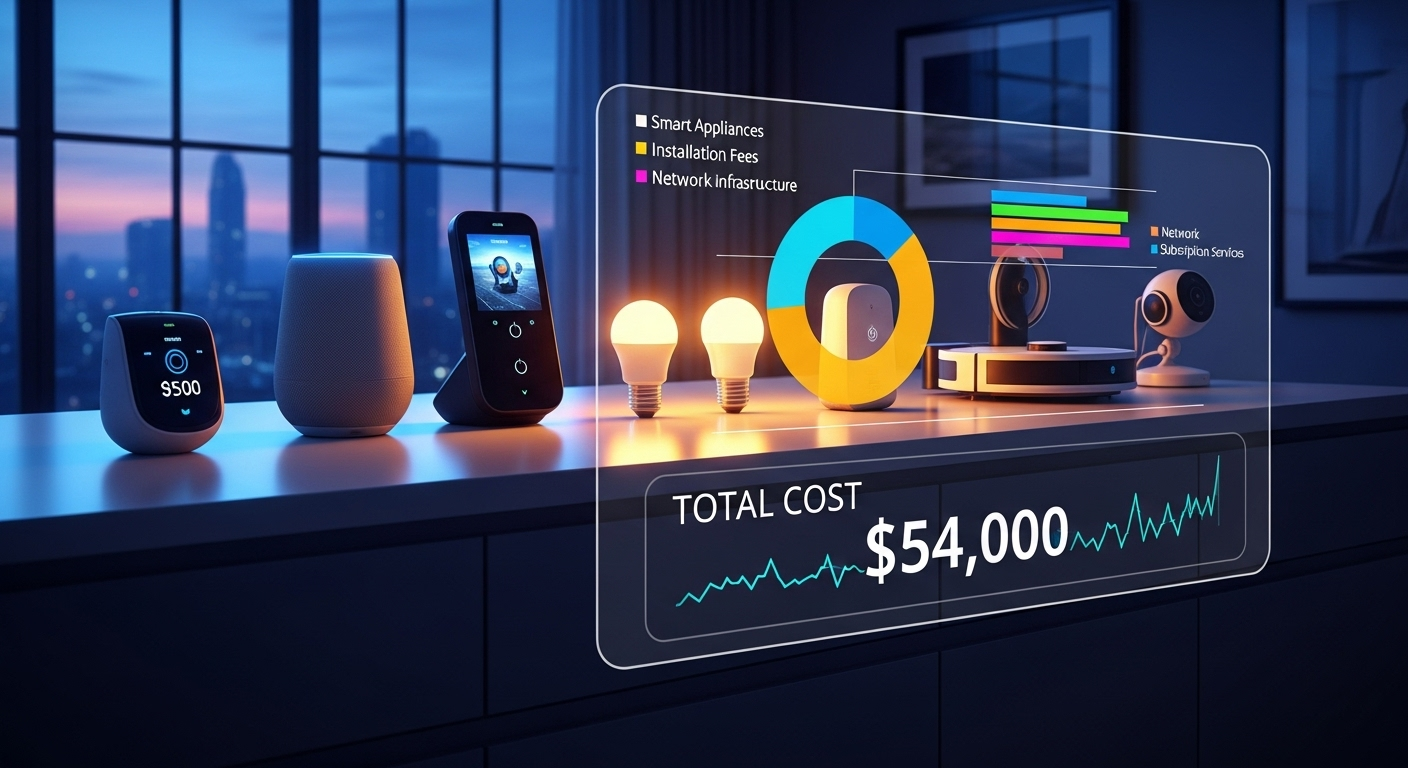 Realistic Cost of Setting Up a Fully Automated Home