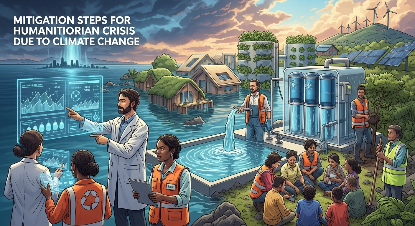 Langkah Mitigasi Krisis Kemanusiaan Akibat Perubahan Iklim