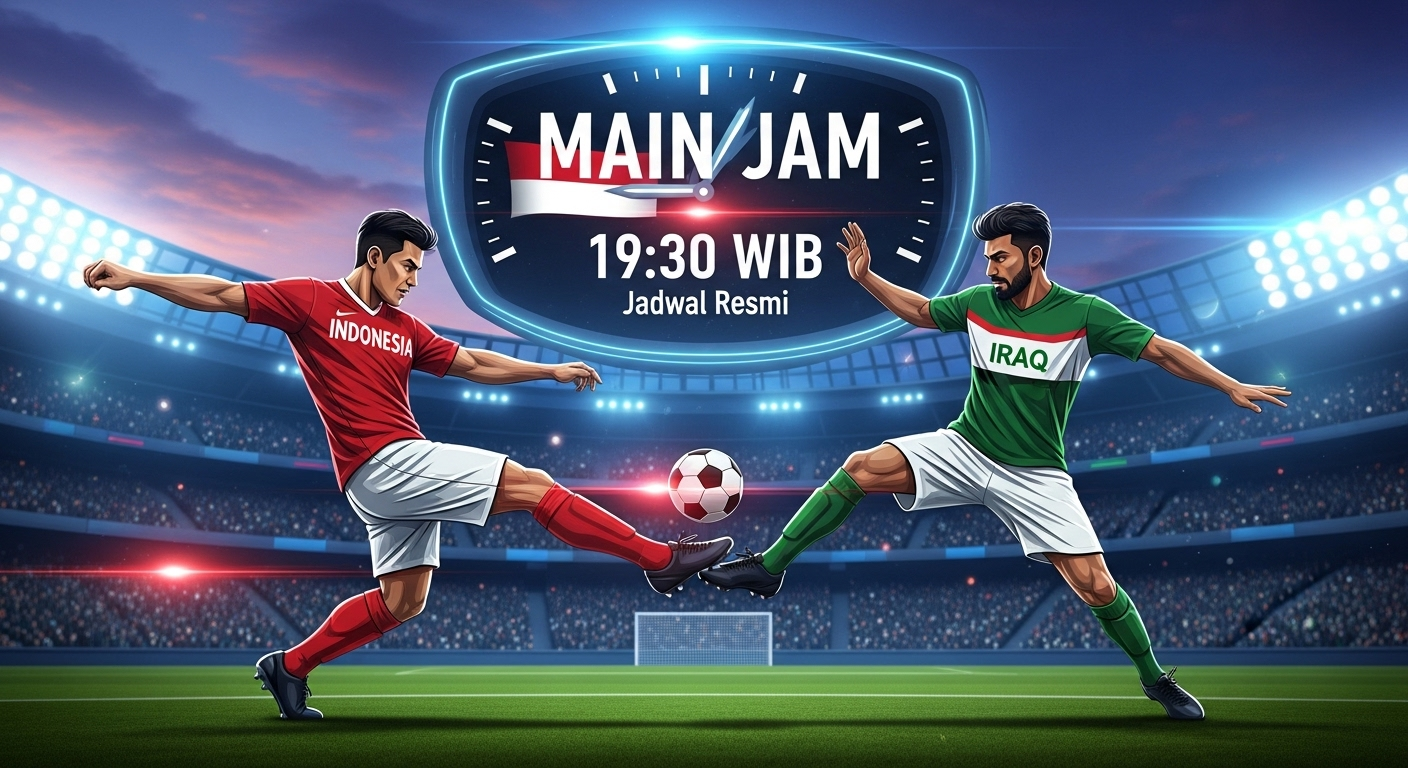 Indonesia vs Irak Main Jam Berapa? Ini Jadwal Resminya