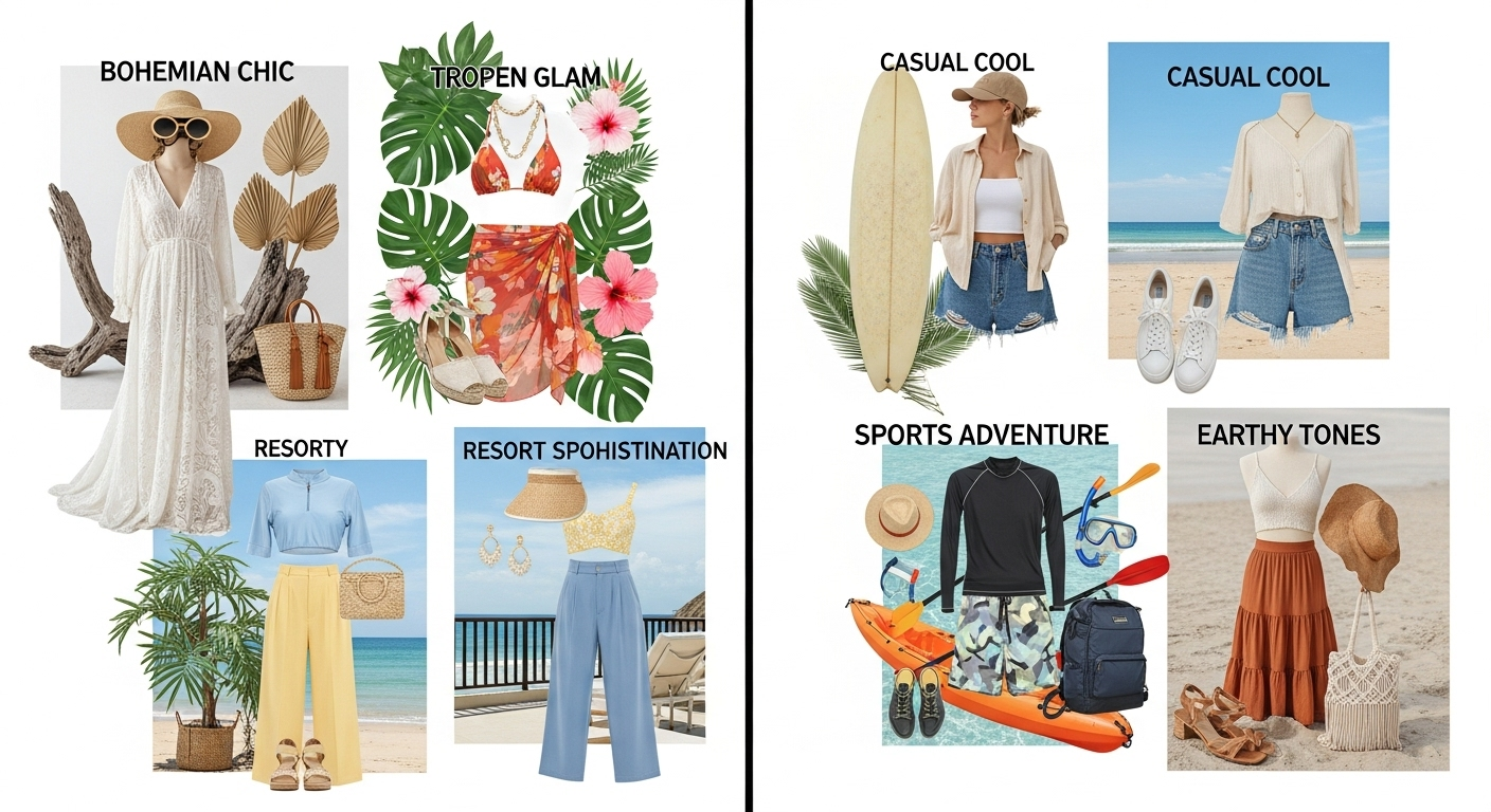 7 Inspirasi Outfit Liburan ke Pantai yang Stylish & Kece