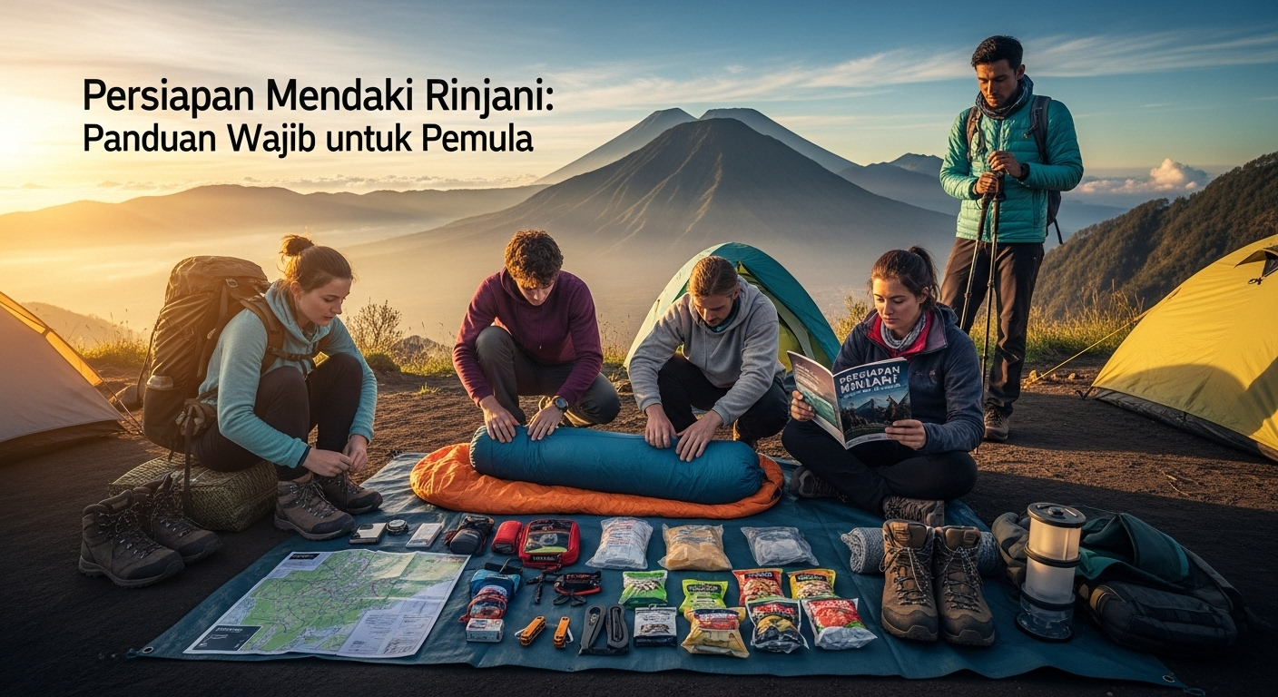 Persiapan Mendaki Rinjani: Panduan Wajib untuk Pemula