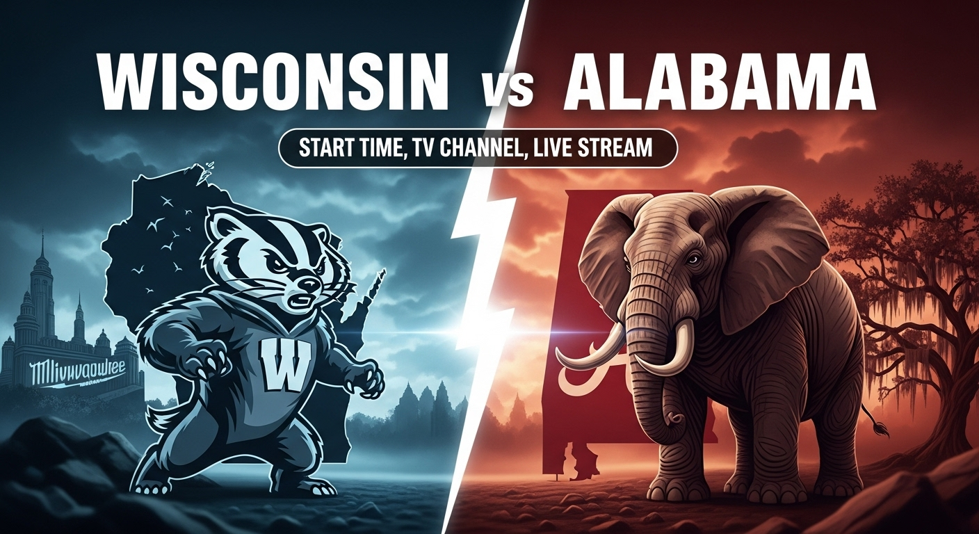 Wisconsin vs Alabama: Start Time, TV Channel, Live Stream