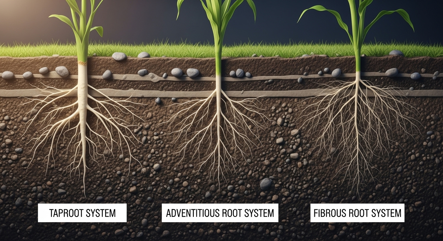 Explaining the Different Types of Plant Root Systems