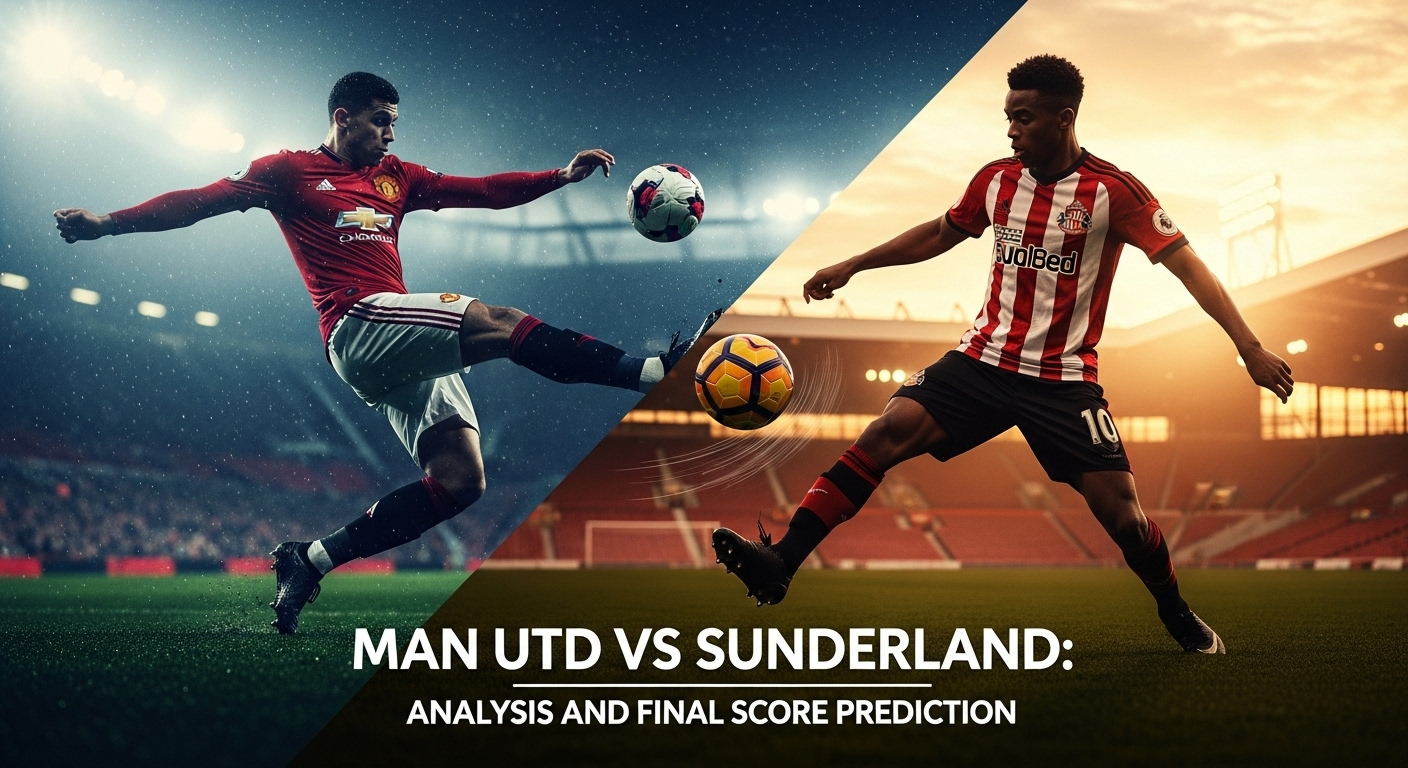 Man Utd vs Sunderland: Analisis dan Prediksi Skor Akhir