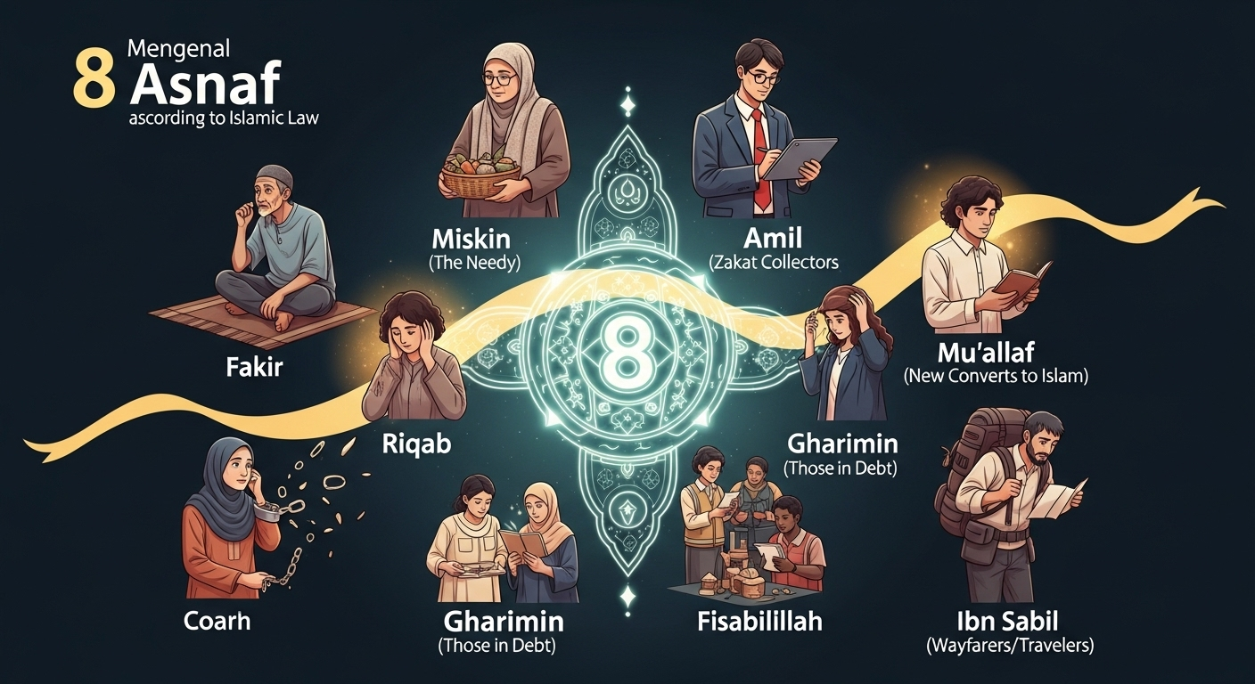 Mengenal 8 Asnaf Penerima Zakat Sesuai Syariat Islam