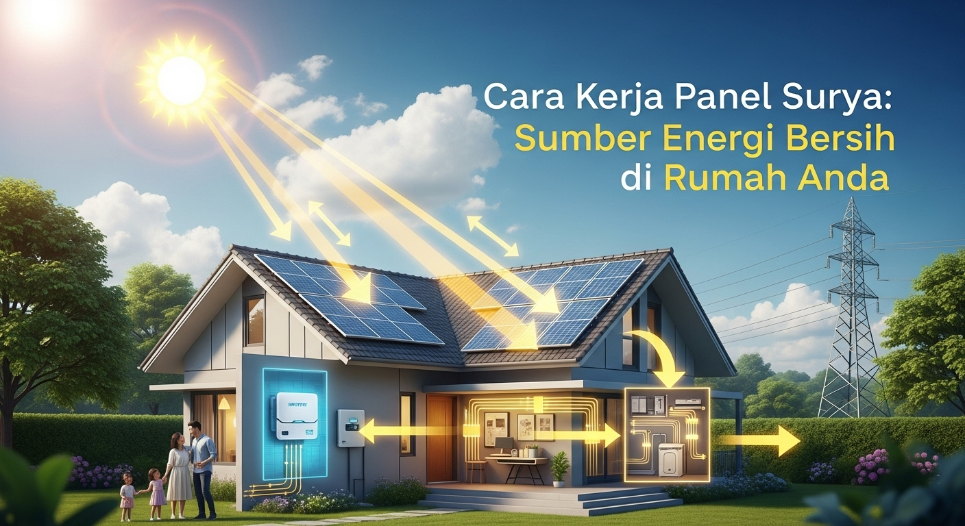 Cara Kerja Panel Surya: Sumber Energi Bersih di Rumah Anda