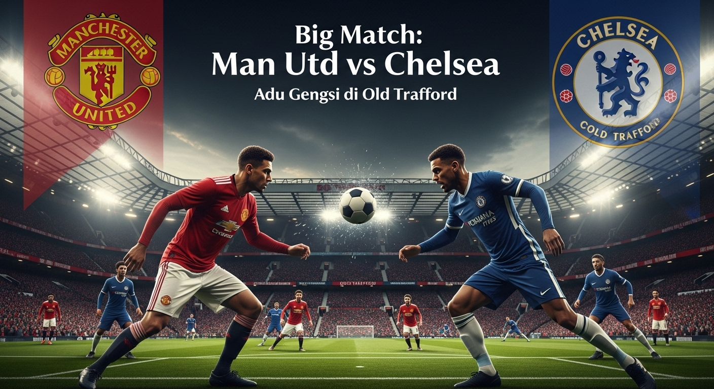 Big Match Man Utd vs Chelsea: Adu Gengsi di Old Trafford