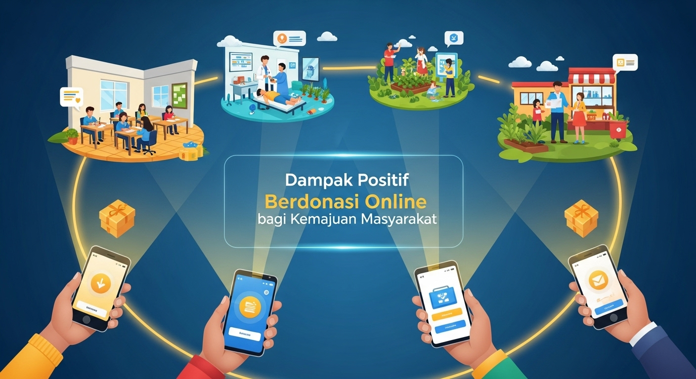 Dampak Positif Berdonasi Online bagi Kemajuan Masyarakat