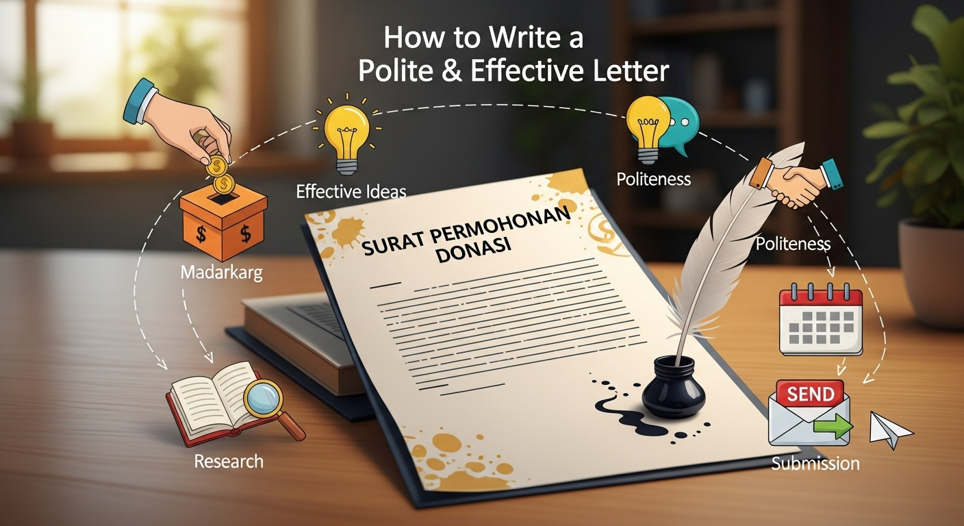 Cara Menulis Surat Permohonan Donasi yang Sopan & Efektif