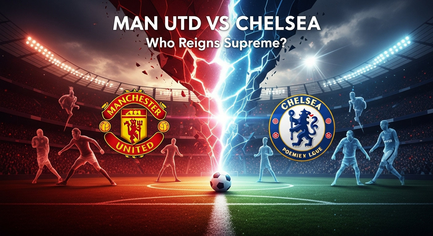 Man Utd vs Chelsea: Siapa Unggul di Big Match Liga Inggris?