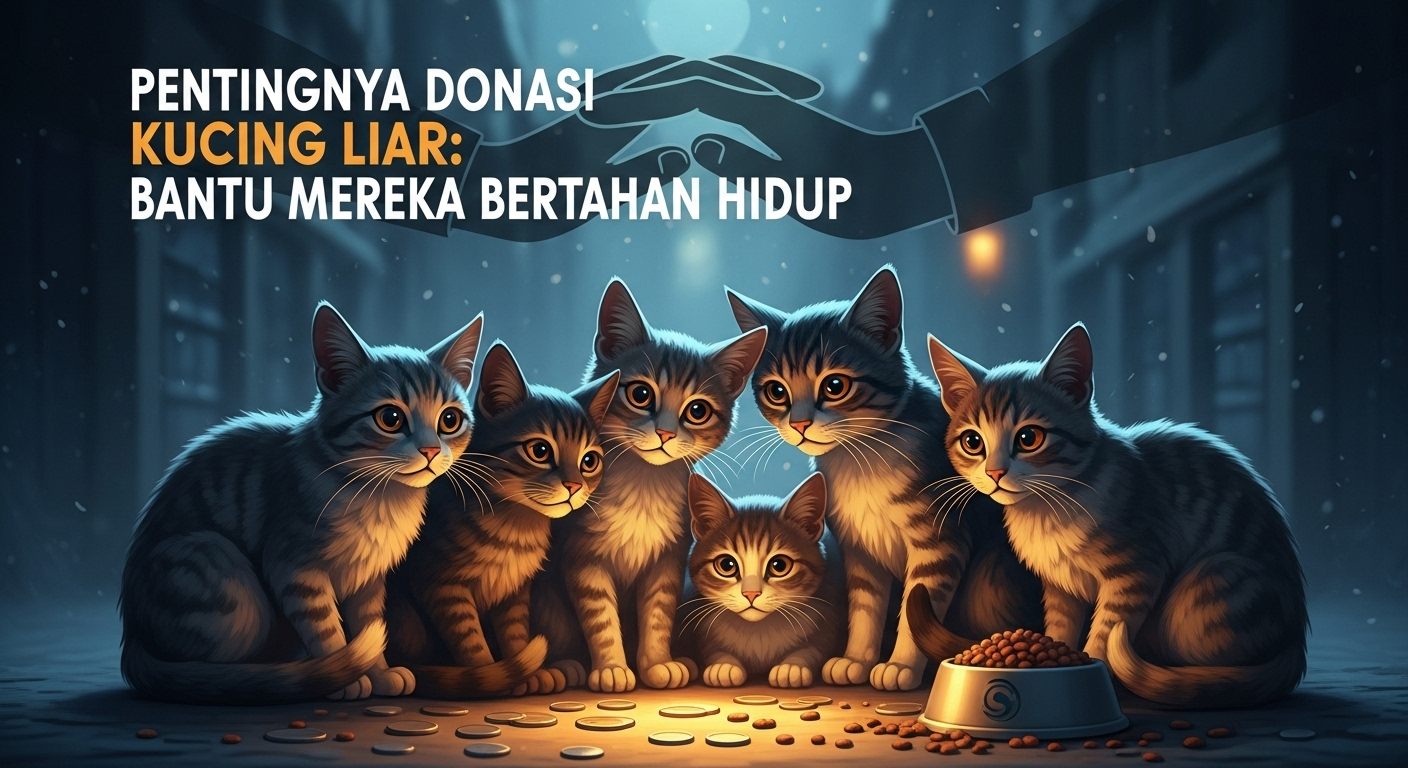 Pentingnya Donasi Kucing Liar: Bantu Mereka Bertahan Hidup